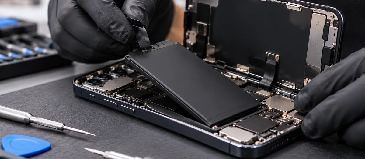 Troca de bateria de celular em Sumaré na 7Smart